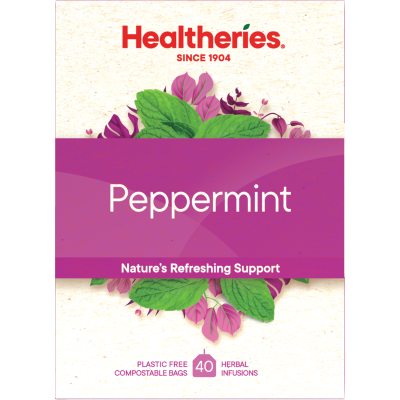 Healtheries Peppermint Tea Bags 40pk