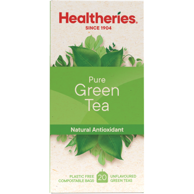 Healtheries Pure Green Tea Bags 20pk