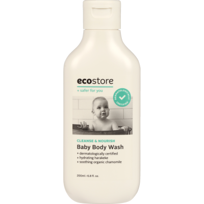 Ecostore Cleanse & Nourish Baby Body Wash 200ml