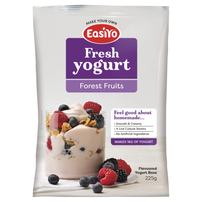 Easiyo Forest Fruits Flavoured Yogurt Base 225g