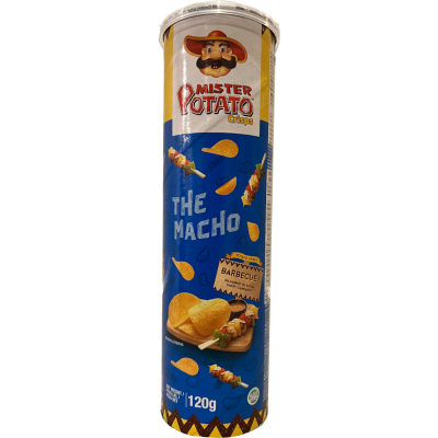 Mr Chips The Macho Barbecue Potato Chips 120g