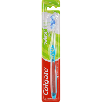 Colgate Twister Soft Toothbrush 1pk