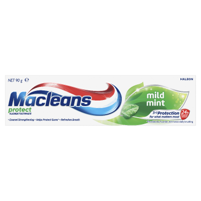 Macleans Protect Mild Mint Toothpaste 90g