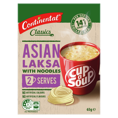 Continental Asian Laksa Cup a Soup 2pk