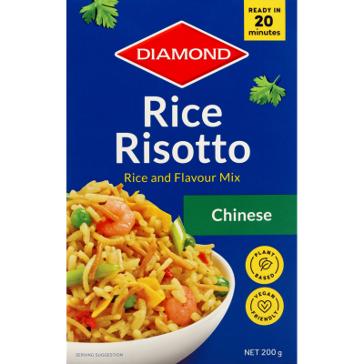 Diamond Chinese Rice Risotto Rice & Flavour Mix 200g