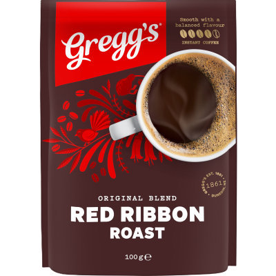 Gregg's Original Blend Red Ribbon Roast Instant Coffee 100g