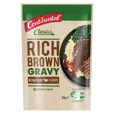 Continental Rich Brown Gravy Mix 30g