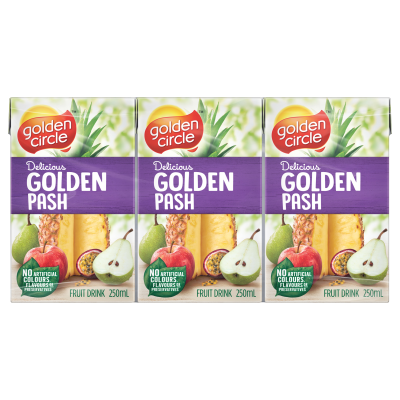 Golden Circle Fruit Drink Golden Pash 6 x 250ml