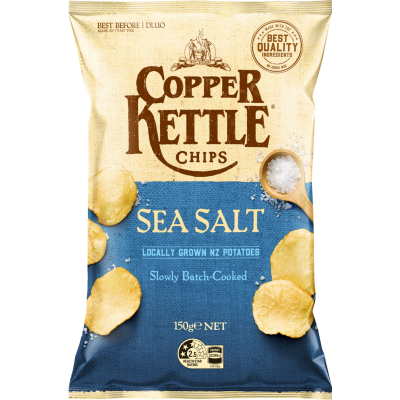 Copper Kettle Sea Salt Potato Chips 150g