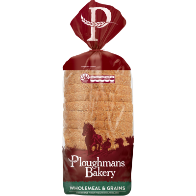 Ploughmans Bakery Wholemeal & Grains Bread 750g