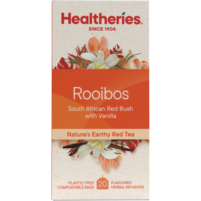 Healtheries Rooibos Vanilla Tea Tea Bags 20pk