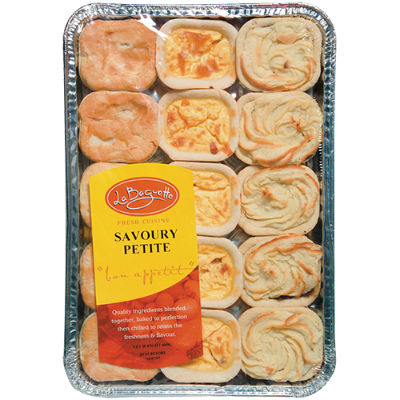 La Baguette Savoury Petite Pie Pack 800g