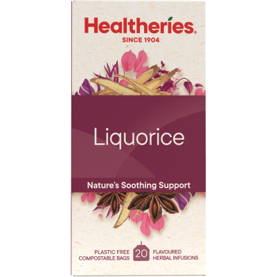 Healtheries Liquorice Tea Bags 20pk