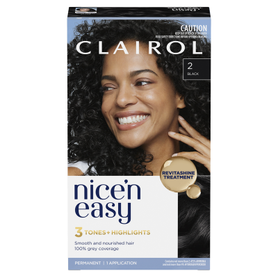 Nice'n Easy Black 2 Hair Colour 1pk