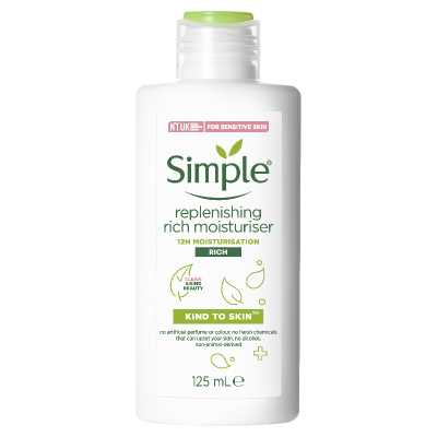 Simple Kind To Skin Replenishing Rich Moisturiser 125ml