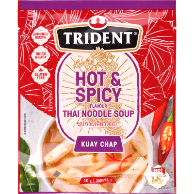 Trident Hot & Spicy Flavour Thai Noodle Soup 50g