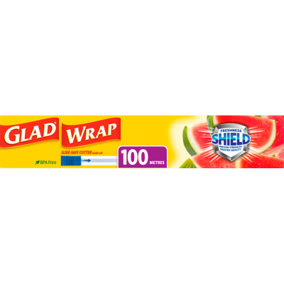 Glad Wrap Plastic Cling Wrap 100m