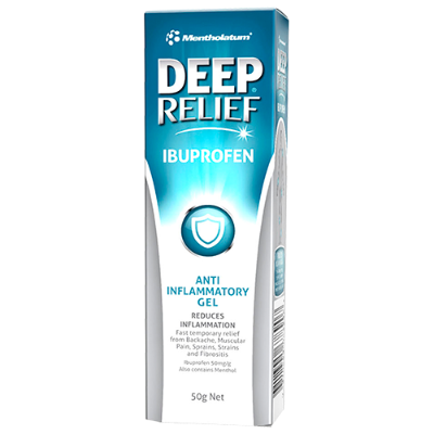 Mentholatum Ibuprofen Anti Inflammatory Gel 50g