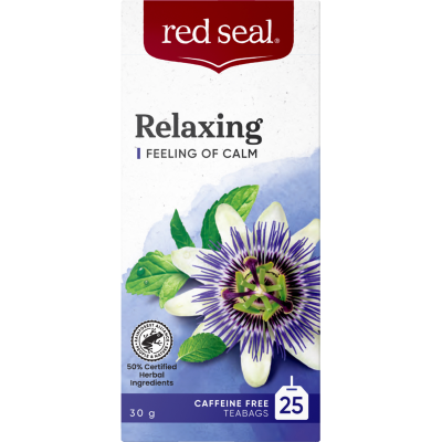 Red Seal Relaxing Tea Bags 25pk