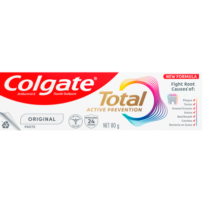 Colgate Total Active Prevention Original Toothpaste 80g