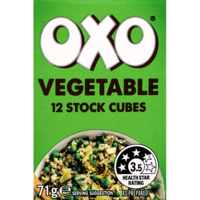 Oxo Vegetable Stock Cubes 71g