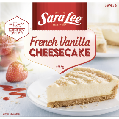 Sara Lee Strawberry Cheesecake 410G