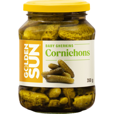 Golden Sun Cornichons 350g