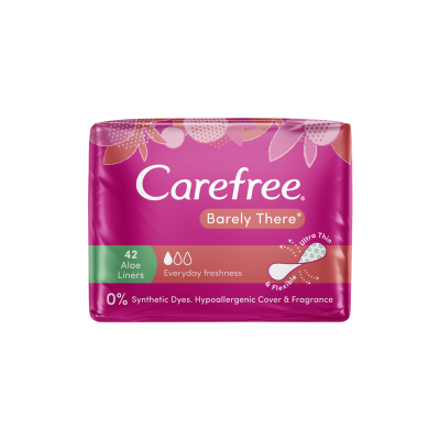 Carefree Barely There Aloe Liners 42pk