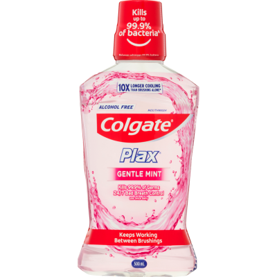 Colgate Plax Gentle Mint 12 Hr Protection Mouthwash 500ml