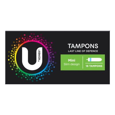U By Kotex Mini Slim Tampons 16pk