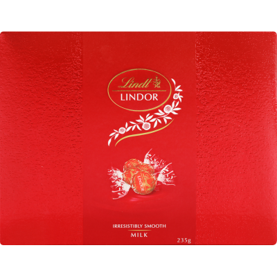 Lindt Lindor Milk Chocolates Gift Box 235g