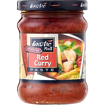 Exotic Food Red Curry Paste 220g
