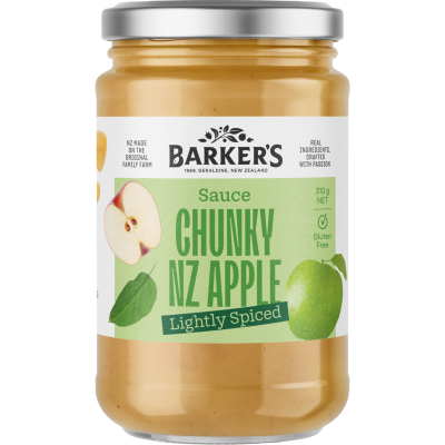 Barker's Chunky NZ Apple Sauce 310g