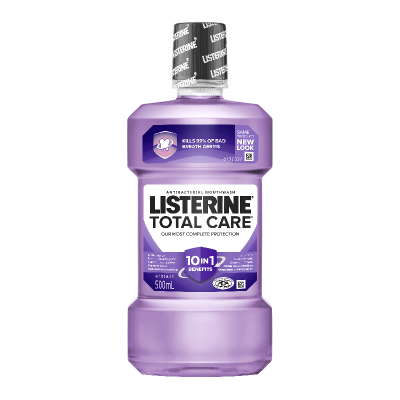 Listerine Total Care Clean Mint Mouthwash 500ml