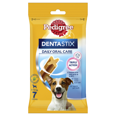 Pedigree Dentastix Small Dog Daily Dental Care Dog Treats 110g