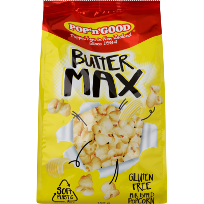 Pop'n'Good Butter Max Popcorn 150g