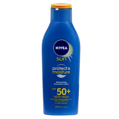 Nivea Moisturising Spf50+ Sunscreen Lotion 200ml