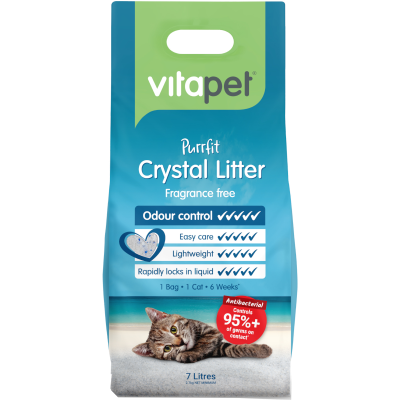 VitaPet Purrifit Crystal Cat Litter 7l