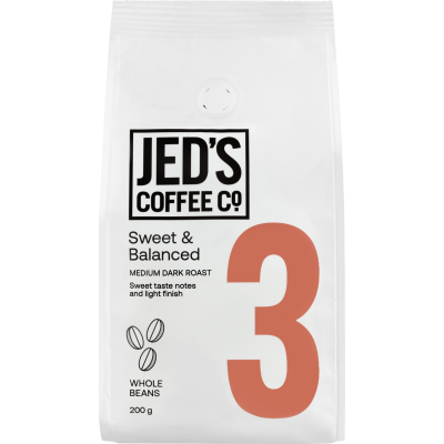 Jed's Coffee Co. 3 Strong Coffee Beans 200g
