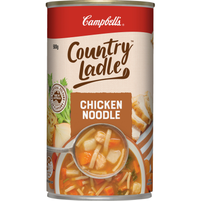 Campbell's Country Ladle Chicken Noodle Soup 500g