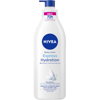 Nivea Express Hydration 72hr Moisture Body Lotion 400ml