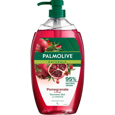 Palmolive Naturals Pomegranate With Mango Body Wash 1l