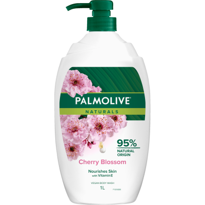 Palmolive Naturals Cherry Blossom Body Wash 1l