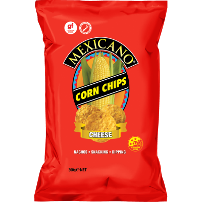 Mexicano Cheese Corn Chips 300g
