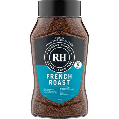 Robert Harris French Roast Dark 5 Freeze Dried Instant Coffee 100g