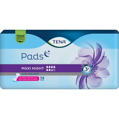 Tena Maxi Night Pads 14pk