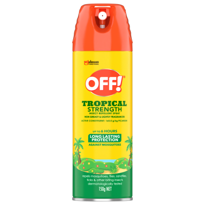 Off Tropical Strength Insect Repellent Spray 150g