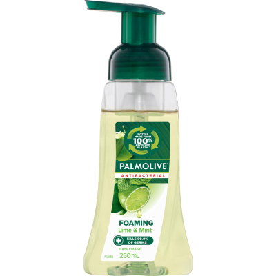 Palmolive Naturals Foaming Antibacterial Lime Hand Wash Pump 250ml