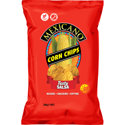 Mexicano Tasty Salsa Corn Chips 300g