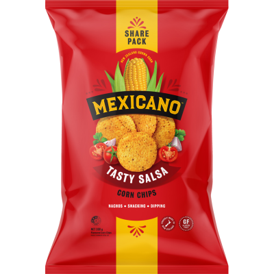 Mexicano Tasty Salsa Corn Chips 300g
